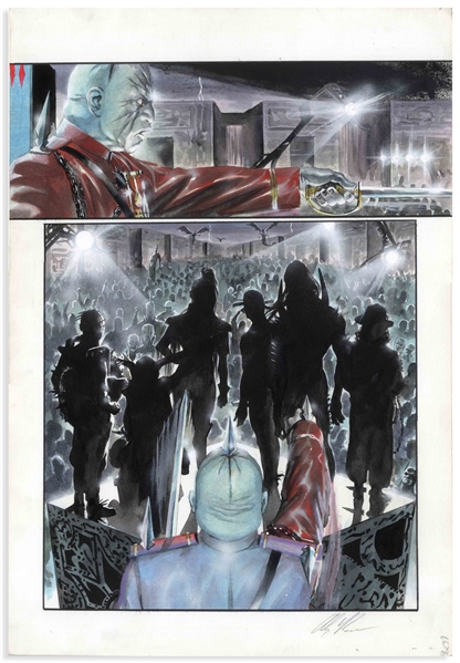 Early Original Artwork by Alex Ross Published in ''Clive Barker's Hellraiser''